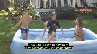 Rese&ntilde;a del Intex Swim Centre Family Inflatable Pool, 103' x 69' x 22' (Assorted Colors: Blue or Gree