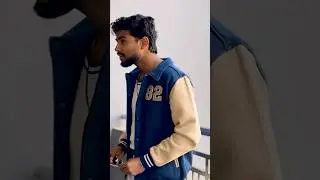 Here & Now Varsity Jacket #mensfashion #reviewture #haul #myntra #youtubeshorts #trending