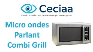 Micro-ondes combi grill parlant