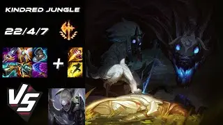 JUNGLE Kindred vs Diana - NA Grandmaster Patch 14.8