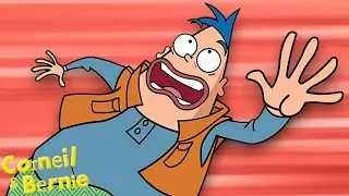Bernie&rsquo;s OOPS Moments | Watch My Chops - Corneil & Bernie | Fun Cartoons For Kids