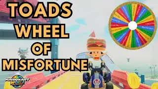 RANDOM WHEEL decides which mario kart CHALLENGE i try