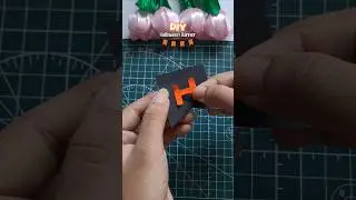 DIY Happy Halloween Banner 👻|Halloween Decor Ep.3|#diy #craft #halloween #decor #art #light #ghost
