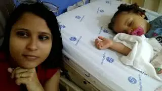 levei minha bebe no hospital 😱