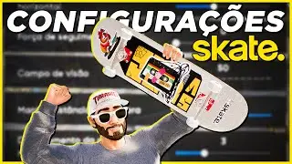Minhas CONFIGURA&Ccedil;&Otilde;ES no Jogo SKATE. da EA Games