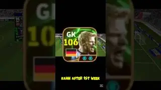 Oliver Kahn After 1 Week😮Phenomenal Saver😍Best Free GK eFootball #efootball #efootball2025 #shorts