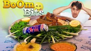 ASMR=Mixed rice+Beef+Chapli Kebab+Beans+Carrot & Eggplant Achar+Vegetables...
