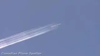 Contrail Spotting #9: Etihad 777 Makes EXTREME Condensation!