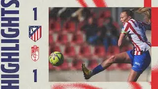 Atlético de Madrid Femenino 1-1 Granada | Jensen | HIGHLIGHTS - Liga F, MD18