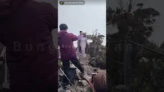 Syed Saddiq & Bella Astillah Shooting di Atas Gunung Kinabalu