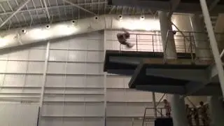 14 year old Lois Toulson first female British diver to perform 305c on 5m