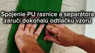 Ako raziť kameň pomocou tenkej textúrovej formy @Razeneobkladysk #diy