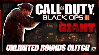 Black Ops 3 Zombies Glitches - SOLO High Rounds Glitch - The Giant Zombies Glitch - BO3 Glitches