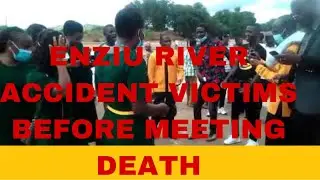 SO SAD 😭😭FEW MINUTES BEFORE MEETING THEIR DEATH IN ENZIU RIVER AFTER BUS PLUNGED