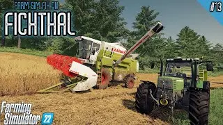 Harvesting with the Claas | Farm Sim Fix on Fichthal | FS22 | Episode 13 | Timelapse
