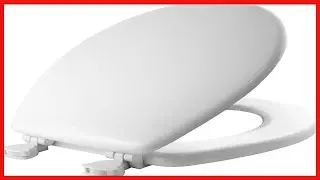 Mayfair Molded Wood Toilet Seat: Durable, Easy to Clean, and Fits All Round Toilets