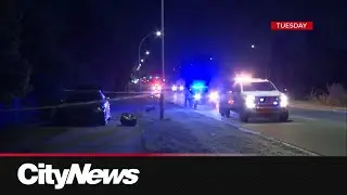 Speeding vehicle forces two collisions in Mill Woods