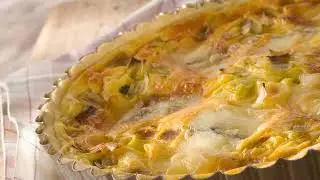 Tarte au morbier | Recette gourmande