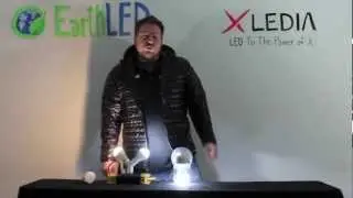 XLEDIA LED Light Bulb Introduction - First LED Bulbs For Fully Enclosed Fixtures