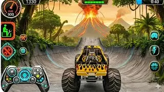 Epic Monster Truck Jumps & Crazy Stunt Action! 🚀🔥Monster Truck Madness! 😱🚚Mega Monster Truck Stunts!