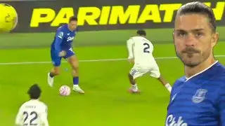 Jack Grealish First Debut For Everton VS Leeds United