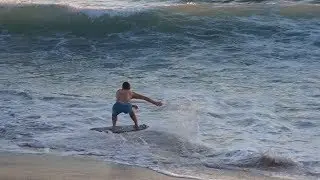 Skimboarding Perfect Waves Newport Beach/The Wedge