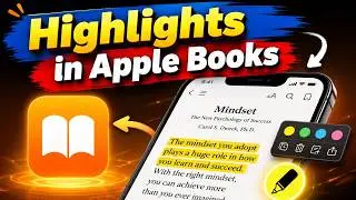 Как использовать выделения в Apple Books | Улучшите свое чтение с помощью выделений в Apple Books
