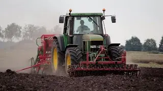 Siew Rzepaku 2019/John deere 6810/AgroMasz/Perqins/AgroPL