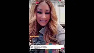 Melody full TikTok live with her & her kids 