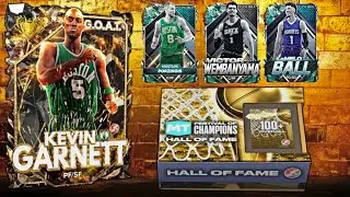 WE SPENT $300 on 3 HOF BOXES and LOCKED IN FOR AN INVINCIBLE PLAYER! NBA 2k25 Myteam Pack Opening