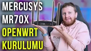 Mercusys MR70X OpenWrt Installation and Fiber Internet Connection Guide