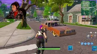 Fortnite Challenges [Destroy Stop Signs]