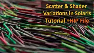 Scatter & Color Variations in Solaris Tutorial