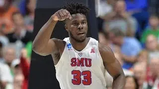SMU's Semi Ojeleye with a thunderous put-back dunk