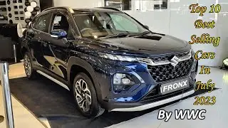 Top 10 Best Selling Cars in July 2023 | #wwc by WWC