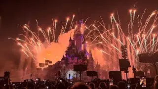 [4K] Fireworks in Disney Tales of Magic | Disneyland Paris 2025