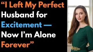 &ldquo;I Left My Perfect Husband for Excitement &mdash; Now I&rsquo;m Alone Forever&rdquo;   #cheating