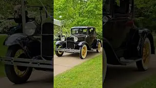 1930 Ford Model A Classic Car Drive By Engine Sound Festival of Cars Rochester MI 2025