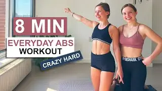 8 MIN Everyday Abs Workout | Deadly Core Exercises At Home, No Equipment | Twice as Fit