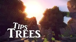 Minecraft: Tips for Trees and Greenery | Medieval Tutorial