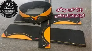 How to Make Black Kurta Design | New Gents Kurta Design 2025