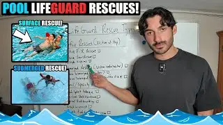 ALL LIFEGUARD RESCUES YOU LEARN IN TRAINING! (2026 COURSE TIPS)