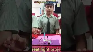 🌍 Joyful Saturday @ Govindpura School | Smart Street Light Project | Save Electricity #baglessday