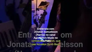 Jonatan Samuelsson (Narnia) fala sobre seu Setup #narniaband #jonatansamuelsson #metal