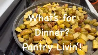 Eating from the pantry continues! 