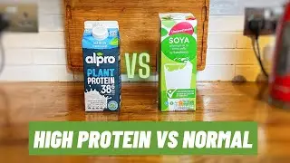 High Protein Plant Milk v Regular Soya Milk - Which Is Better??