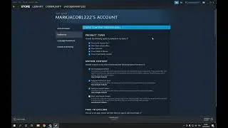 How To Manage Search Options Settings on Your Account on Steam