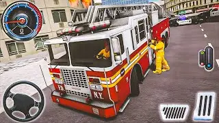 Fire Truck Driving Simulator Real Firefighter Rescue & Emergency Driving - Android Gameplay