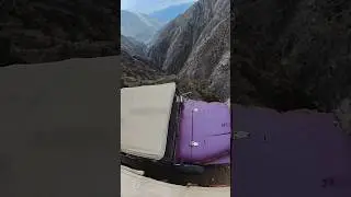 Most dangerous Road in the world | Fairy Meadows | Pakistan #dangrousroads #video #shorts #roads