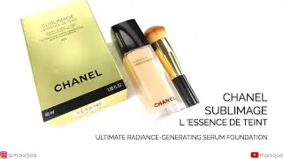 [ENG CC] CHANEL SUBLIMAGE L 'ESSENCE DE TEINT | Ultimate Radiance Generating Serum Foundation